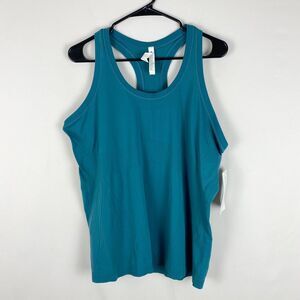 Athleta Size 1X Teal Momentum Tank Seamless